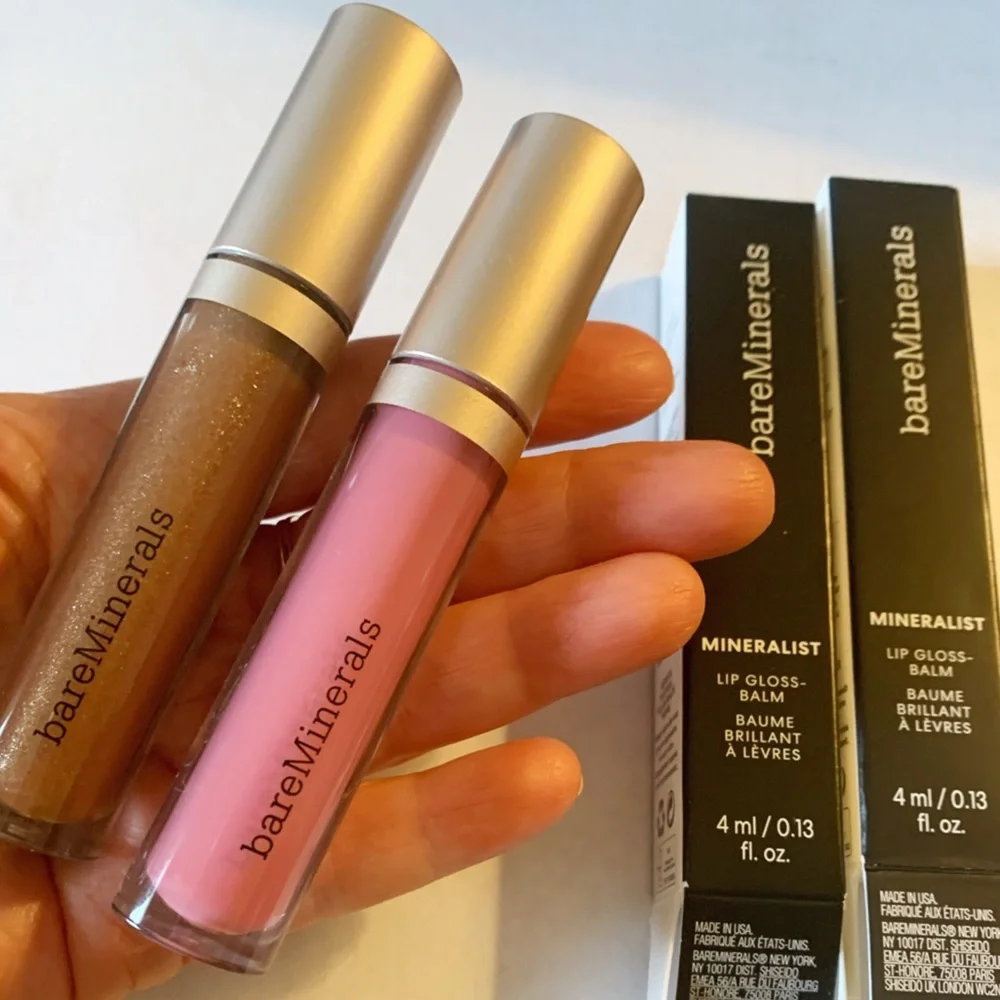 BareMinerals Lip Gloss MINERALIST Lip Gloss-Balm Colors VISION & ADVENTURE